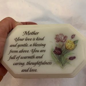 Mother’s trinket box with verse for mom